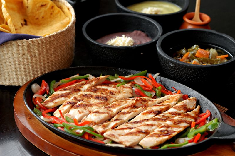 Chuys shrimp fajita plate