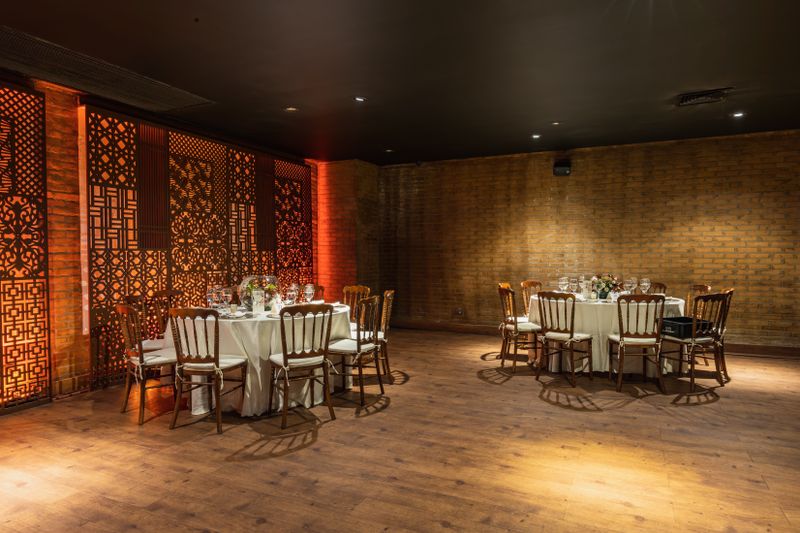 Chuys private dining room setup for special occasions